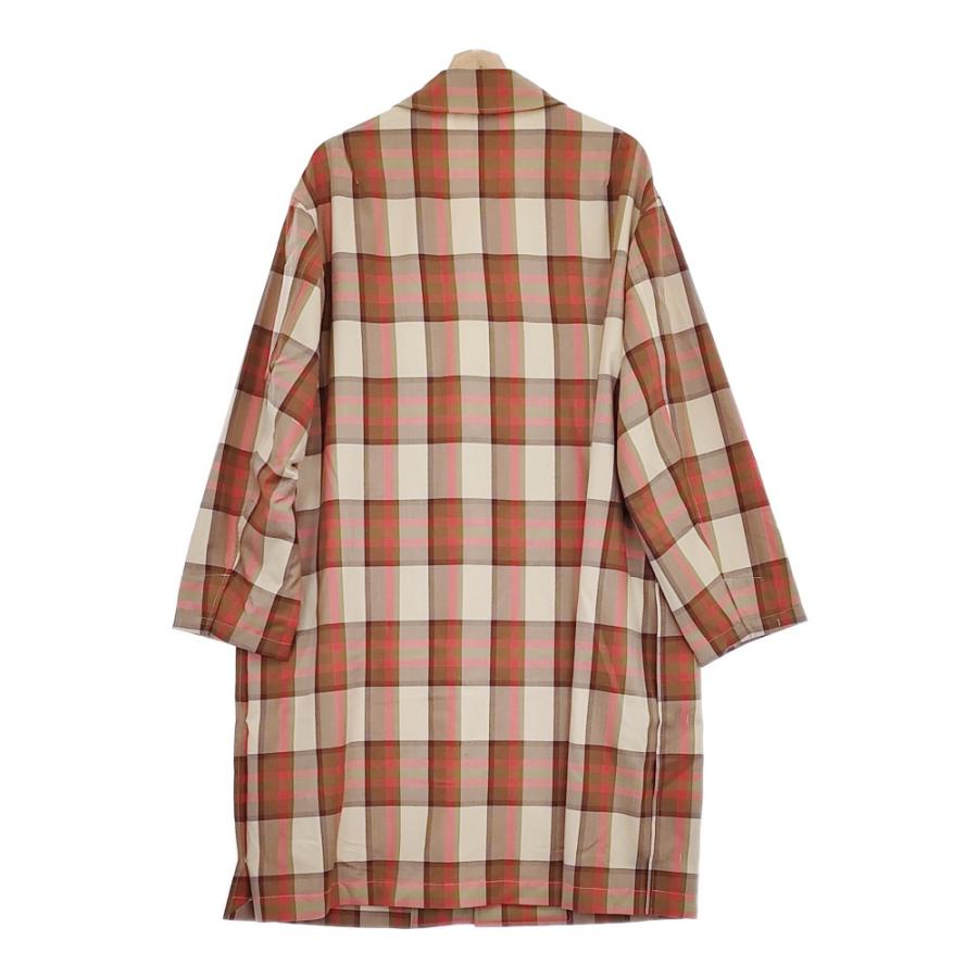WELLDER WM19FC005 Duster Coat 3 チェック ダスター サイドスリット