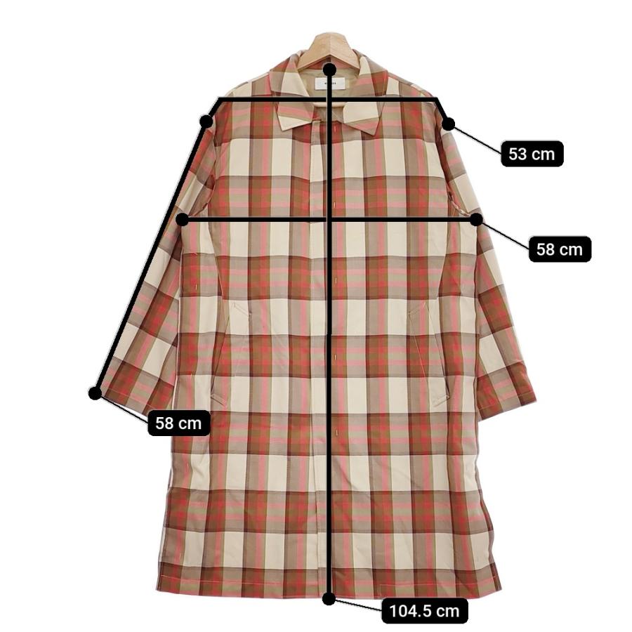WELLDER WM19FC005 Duster Coat 3 チェック ダスター サイドスリット