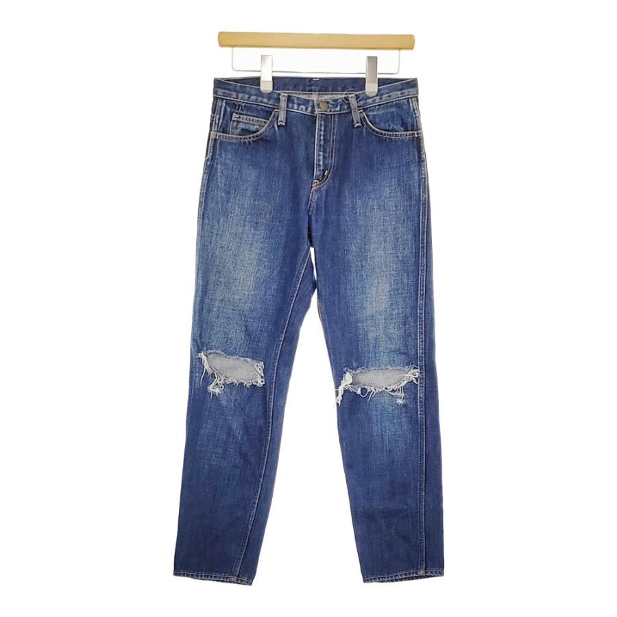 UNUSED 7分丈 ダメージ加工DENIM PANTS UNUSED 7分丈 ダメージ加工DENIM PANTS
