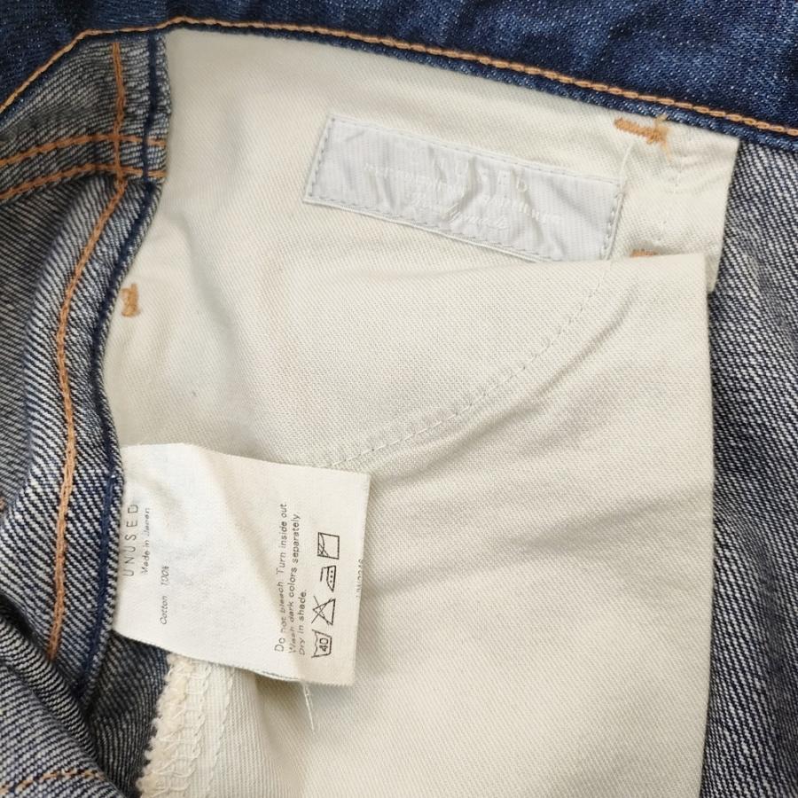 UNUSED（アンユーズド） UNUSED UW0346 ダメージ加工 サイズ0 デニム 