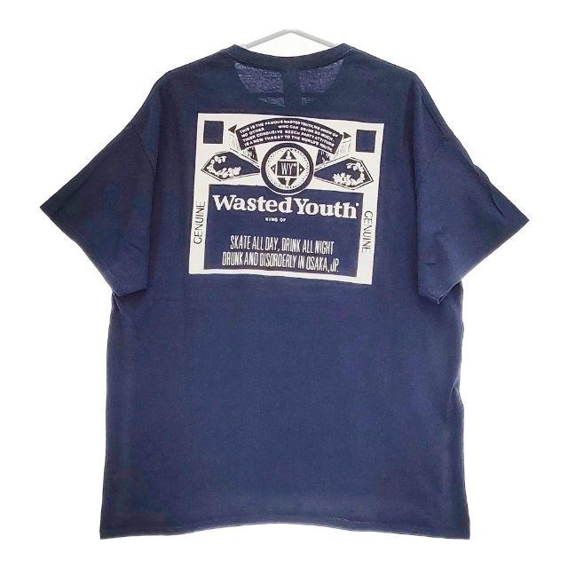 WASTED YOUTH King of Logo Tee 半袖Tシャツ カットソー