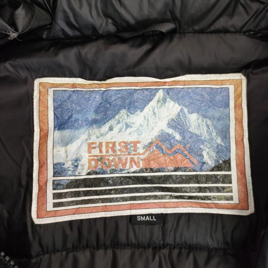 FIRST DOWN/FREAK'S STORE 別注 フーデッドロングダウンジャケット