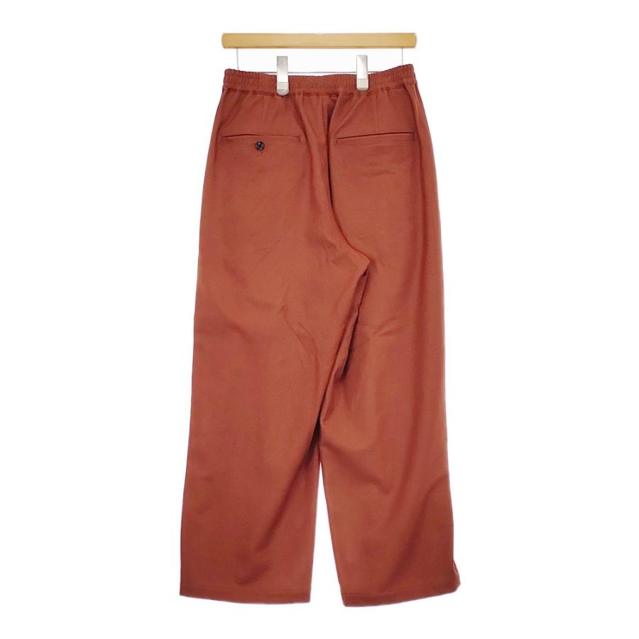 Graphpaper Flannel Serge Two Tuck Wide Pants GM243-40039 サイズ1