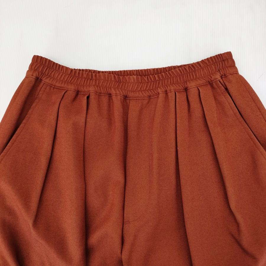 Graphpaper Flannel Serge Two Tuck Wide Pants GM243-40039 サイズ1 定価52800円 パンツ 24AW オレンジ メンズ グラフペーパー【中古】5-0208T♪ Graphpaper Flannel Serge Two Tuck Wide Pants GM243-40039 サイズ1