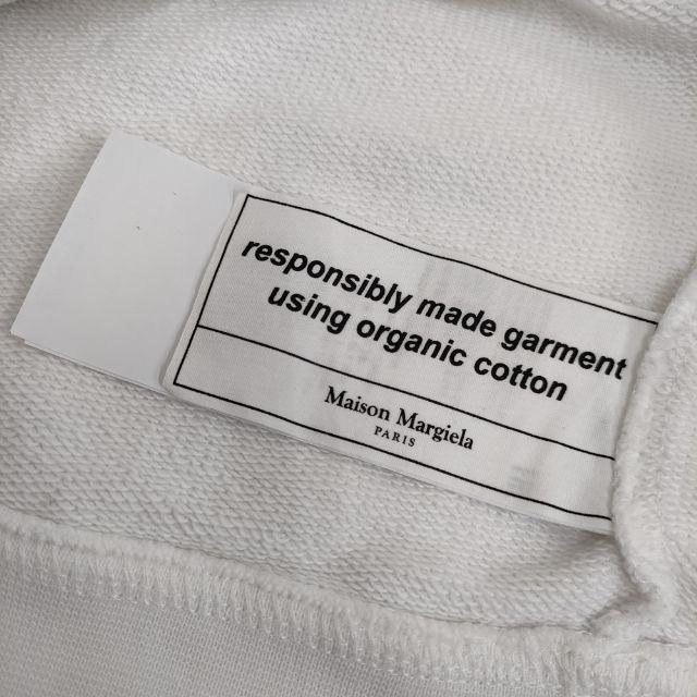 MAISON MARGIELA 14 レザーエルボーパッチスウェットシャツ S50GU0133