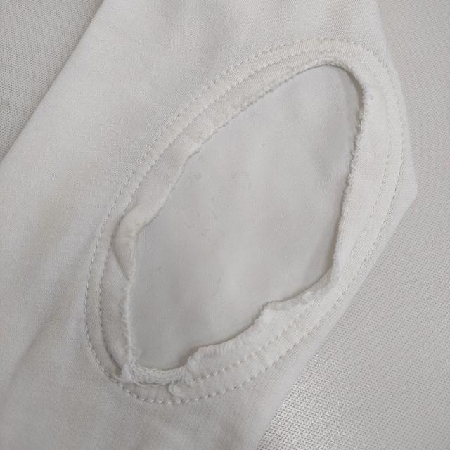 MAISON MARGIELA 14 レザーエルボーパッチスウェットシャツ S50GU0133