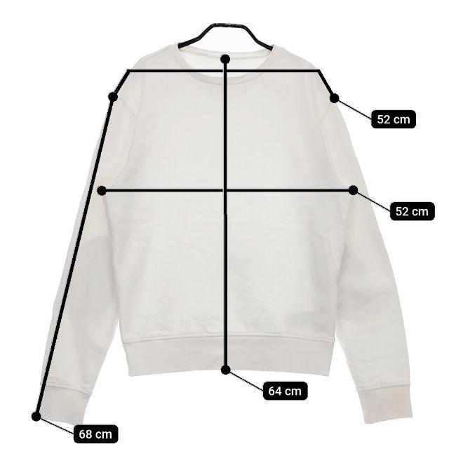 MAISON MARGIELA 14 レザーエルボーパッチスウェットシャツ S50GU0133