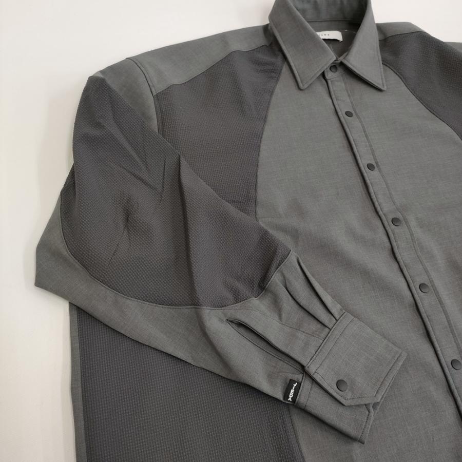 JieDa Jieda SWITCHING SHIRT Jie-24W-SH06-A サイズ1 定価28600 JieDa Jieda SWITCHING SHIRT Jie-24W-SH06-A サイズ1 定価28600