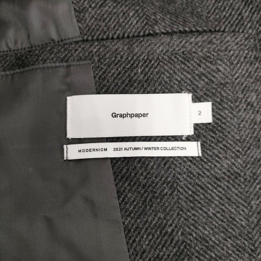 Graphpaper ステンカラーコート Getly Wool Oversized Coat 21AW GM213
