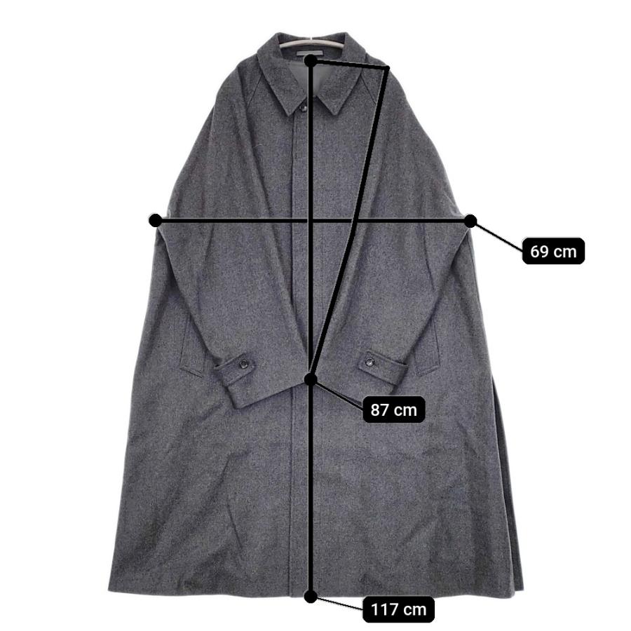 Graphpaper ステンカラーコート Getly Wool Oversized Coat 21AW GM213