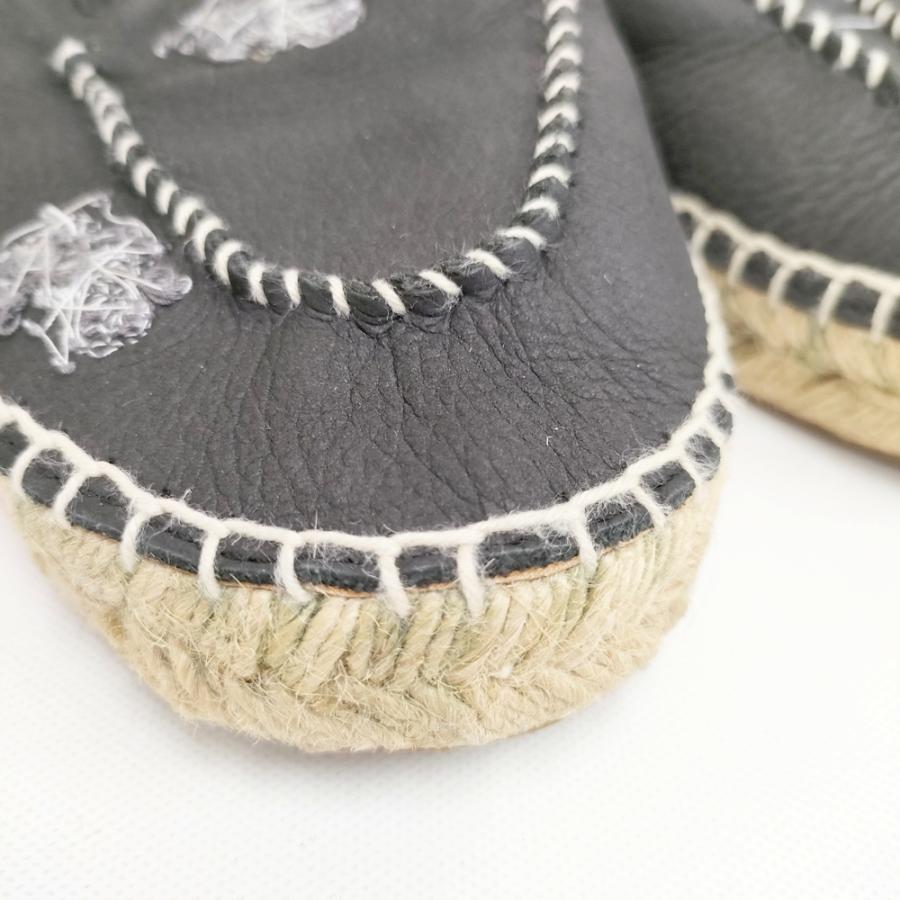 MAISON MARGIELA エスパドリーユ レザー サンダル S57WX0082