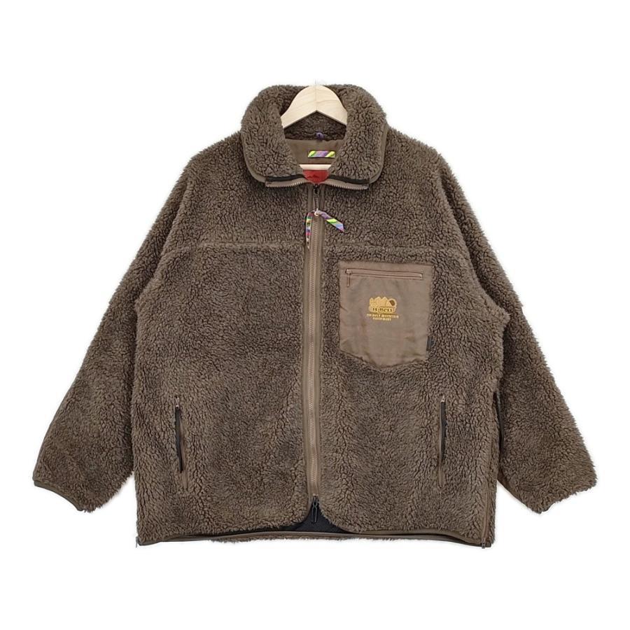 is-ness THM FLEECE JACKET Y (dot) BY NORDISK フリースジャケット YM41212 ボア ワイドット ジャケット ブラウン メンズ イズネス【中古】5-1012A◆ is-ness（イズネス） is-ness THM FLEECE JACKET Y (dot) BY NORDISK