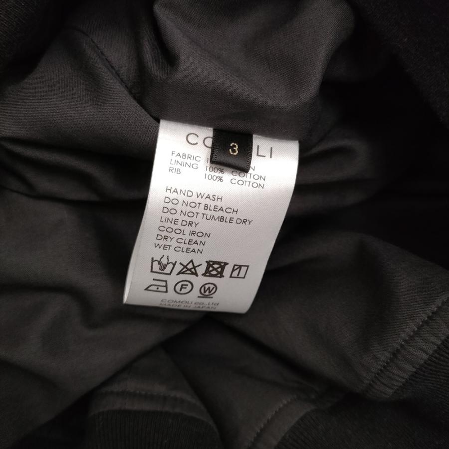 COMOLI（コモリ） リネンWクロスジップブルゾン 定価90200円 Z01-01019