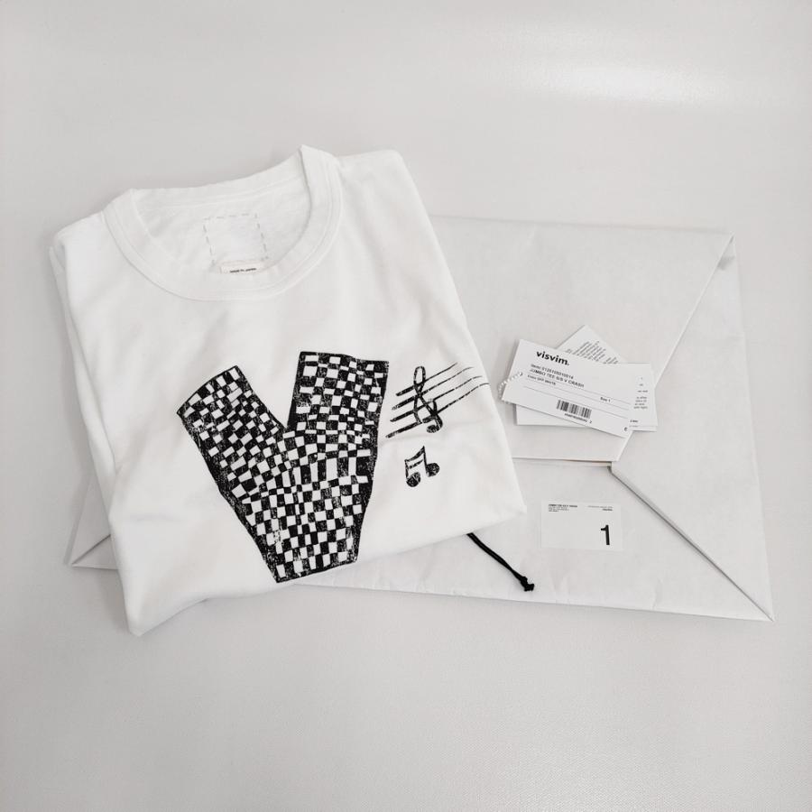 visvim（ヴィズヴィム） 新品 JUMBO TEE S/S V CRASH 定価59400円