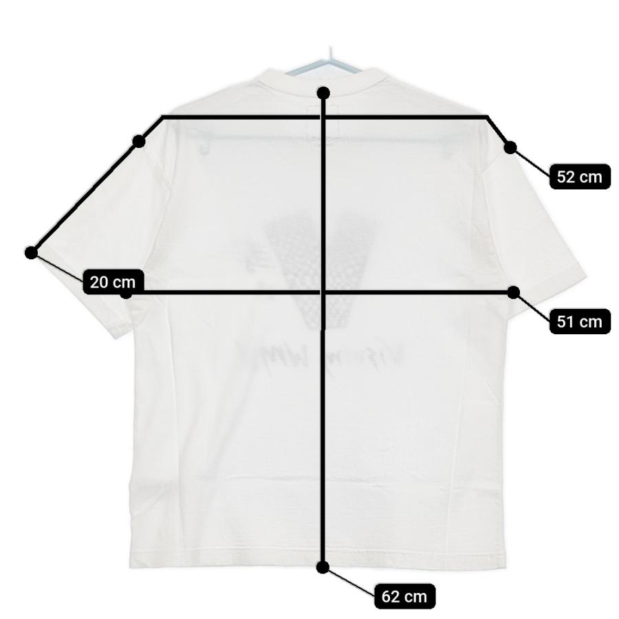visvim（ヴィズヴィム） 新品 JUMBO TEE S/S V CRASH 定価59400円