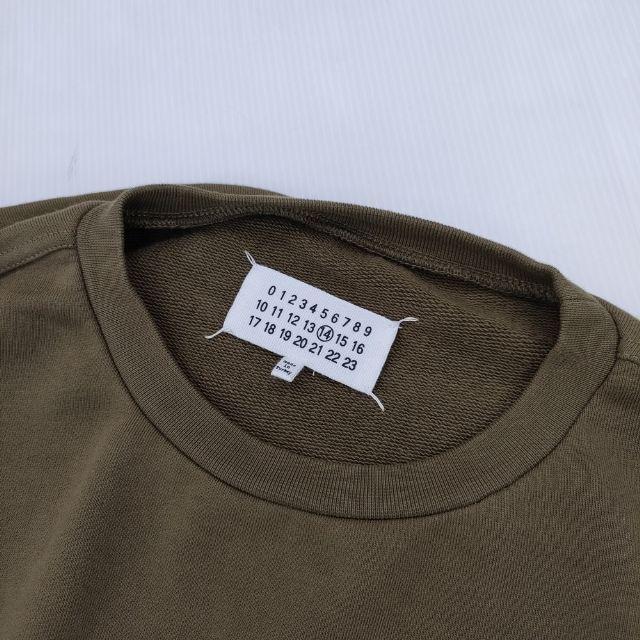 MAISON MARGIELA 14 エルボーパッチクルーネック トレーナー
