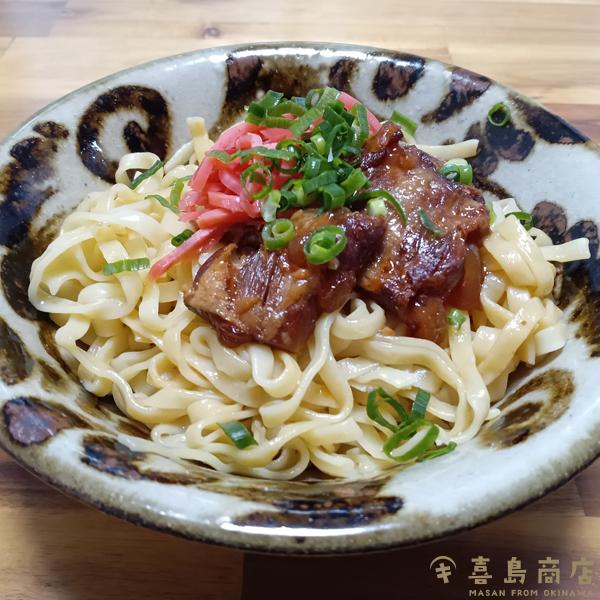 ソーキそば 半生麺 沖縄あさひ 3人前 沖縄そば : 沖縄 喜島商店 - 通販