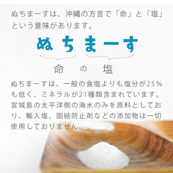 沖縄 ぬちまーす 塩 (大) 袋タイプ 250g×4袋 : ok-nutima-su-a001