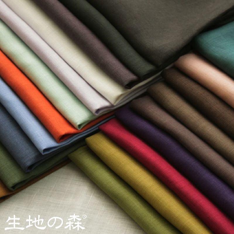 これは生地サンプルです 生地の森 雑誌掲載 カラフル なカラーリネン 麻100 Sample In501 生地の森 通販 Yahoo ショッピング