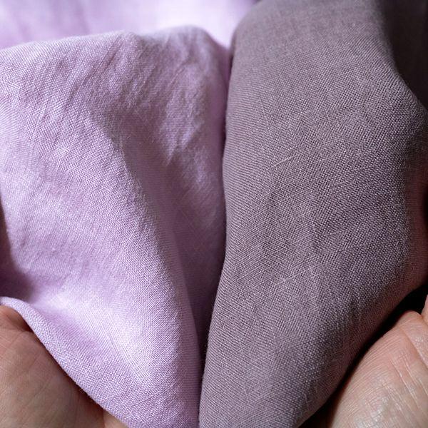 生地サンプル】ワイド幅 洗いをかけた フレンチリネンローン nw加工 60