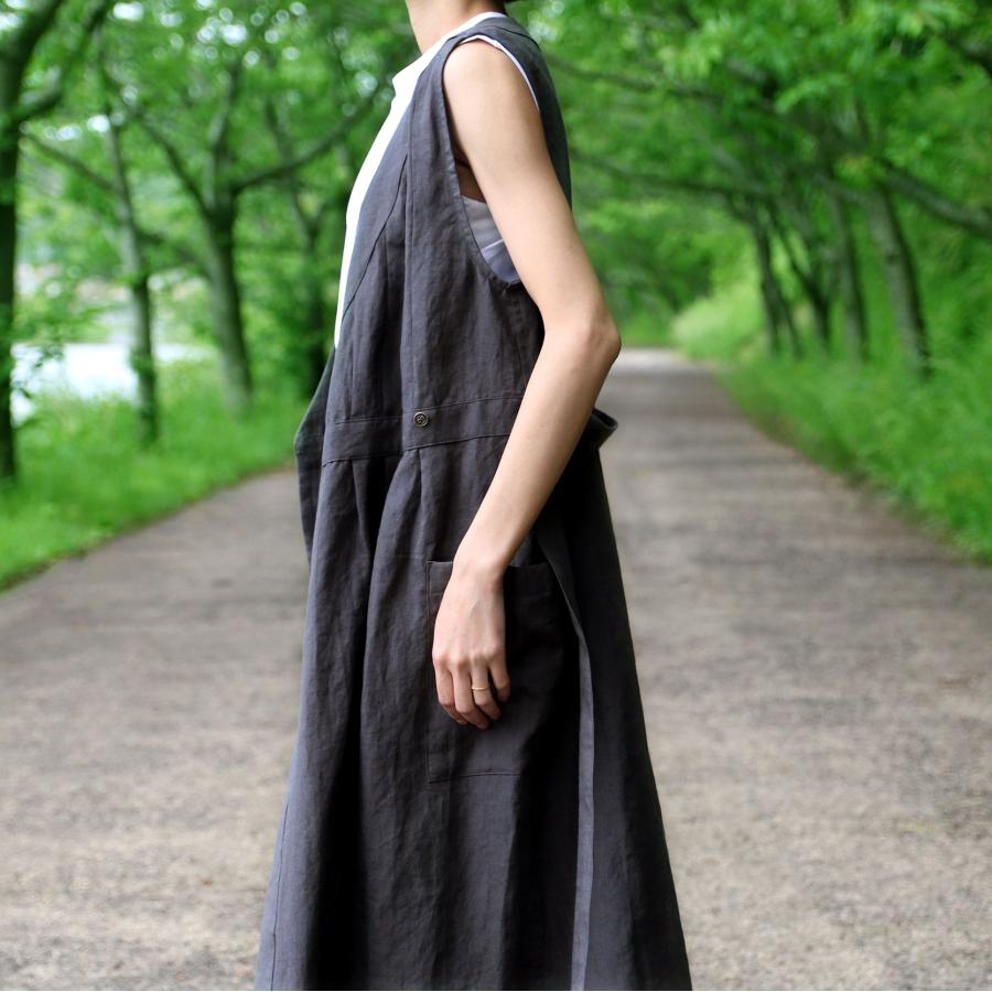 生地サンプル】洗いをかけた 高密度リネンローン 60番手│リネン 生地