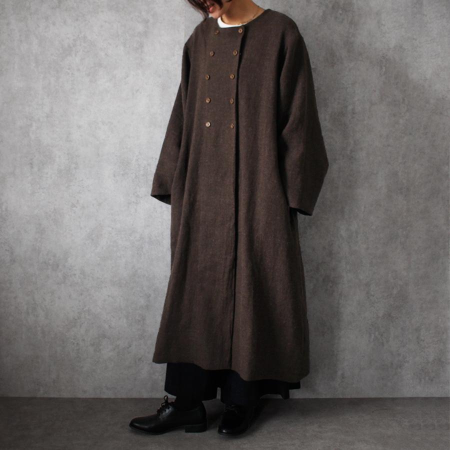 プランテーション☆19年AW☆コットンウールリネン起毛ゆったりOP☆バニラ色 Plantation プランテーション(3ページ)| A-net ONLINE STORE