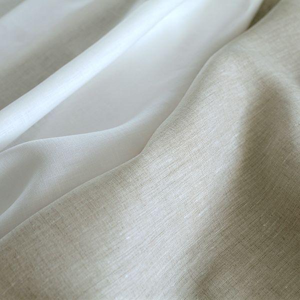 ベルギーリネンのベスト 生地の森 洗いこまれたベルギーリネン 25番手 40番手 50番手 ベルギー