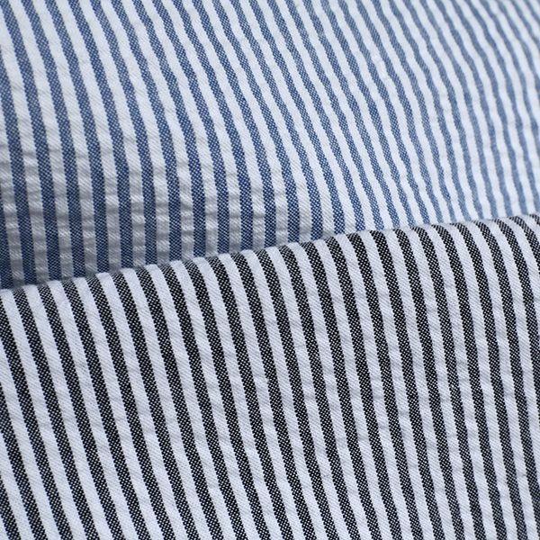 極美品値引可】MARK&LONA シアサッカー生地ストライプパンツ