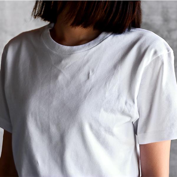 生地サンプル】コットン天竺ニット 30番手│ コットン 生地 無地 綿  