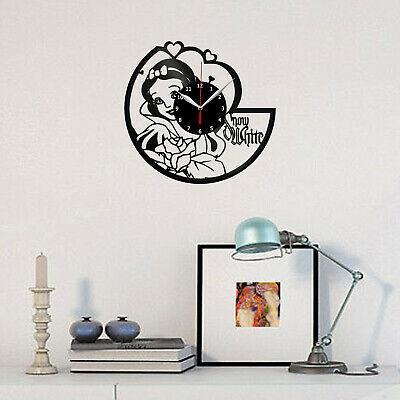 掛け時計 Snow White Vinyl Record Wall Clock Home Fan Art Decor 12'' 30 cm 5844｜kijisystem｜02