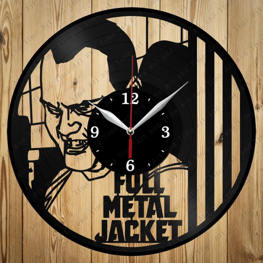 値引きする  Vinyl Original Jacket Metal Full Clock Vinyl 掛け時計 Clock 4468 Handmade Decor Home Art 掛け時計、壁掛け時計