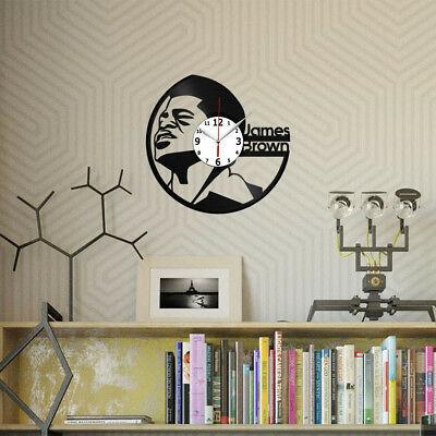 掛け時計 James Brown Music Vinyl Wall Clock Made of Vinyl Record Original gift 2141｜kijisystem｜02