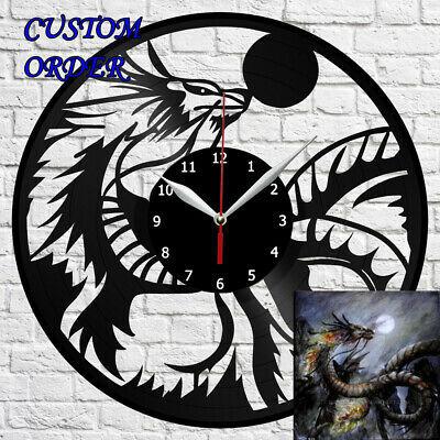 掛け時計 Abstract Vinyl Record Wall Clock Home Fan Art Decor 12'' 30 cm 6985｜kijisystem｜03