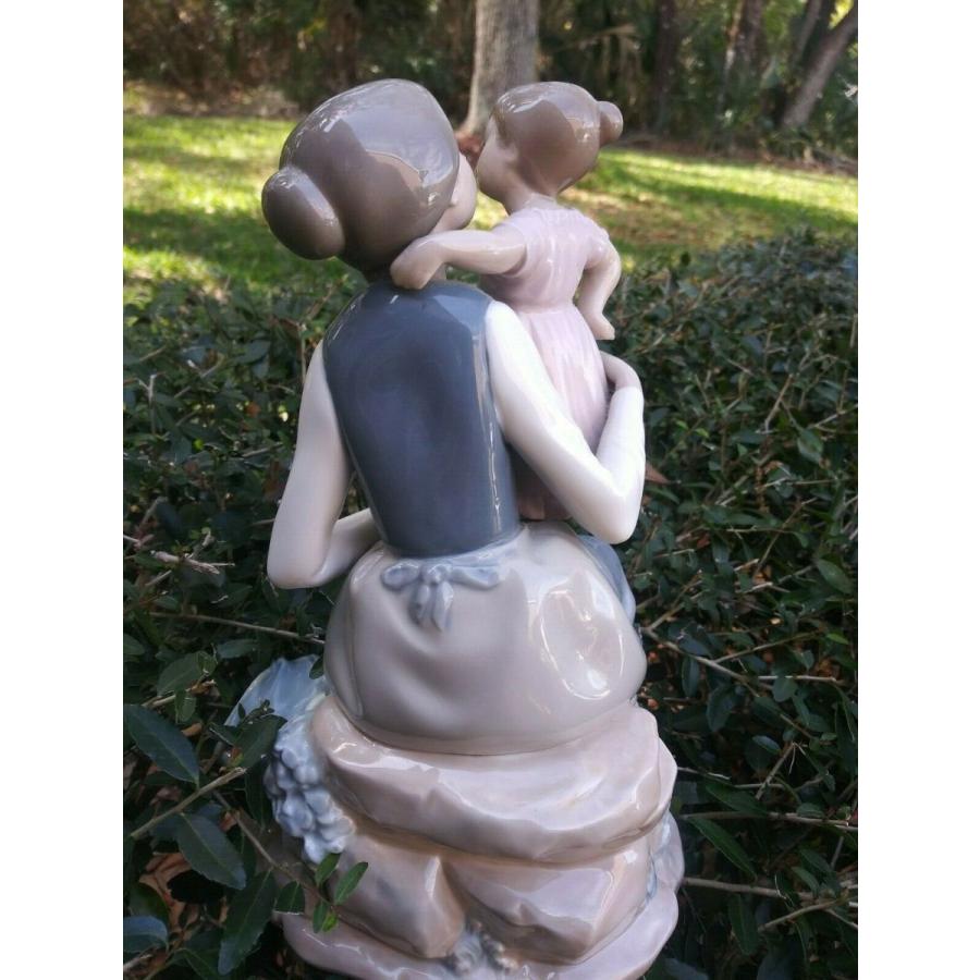 リアドロ(ＮAO)母子の置物❄プロフ必読で❗ LLADRO リヤドロ lladro nao figurines 