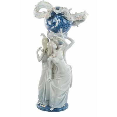 LLADRO（リヤドロ） Lladro Mother Earth Glazed Porcelain Figurine