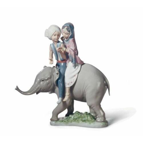 小売店 リヤドロ Lladro Hindu Children Figurine 01005352