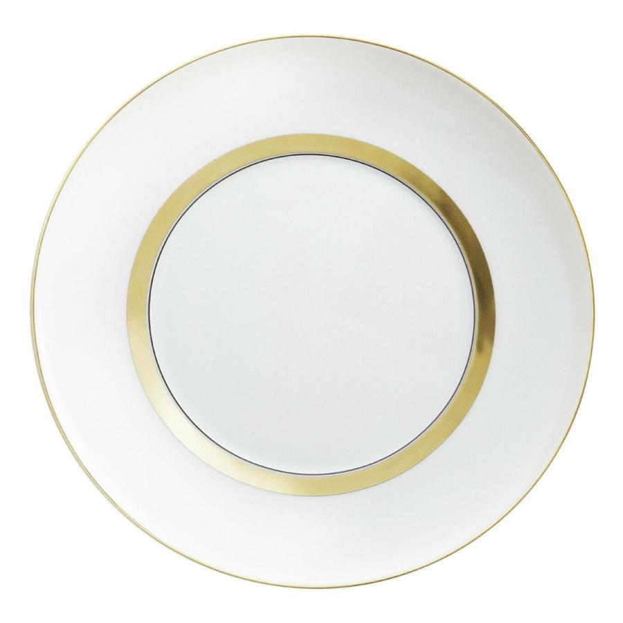 LLADRÓ Goddess Lakshmi & Lord Ganesha Decorative Porcelain Plates - Golden Lustre, Handmade In Spain