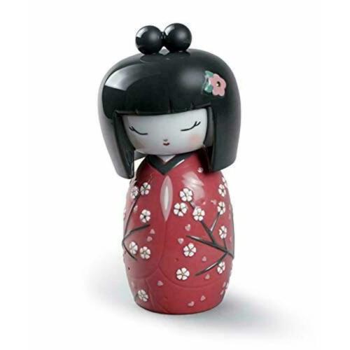 雑誌で紹介された リヤドロ Lladro Kokeshi II Red Figurine 01008709/8709 その他人形