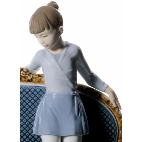 リヤドロ Lladro Ready for Practice Ballet Girls Figurine. Limited Edition 01008570