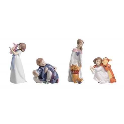 リヤドロNAO.COLLECTIONS LLADRO（リヤドロ） Nao by Lladro Set Disney WINNIE THE POOH