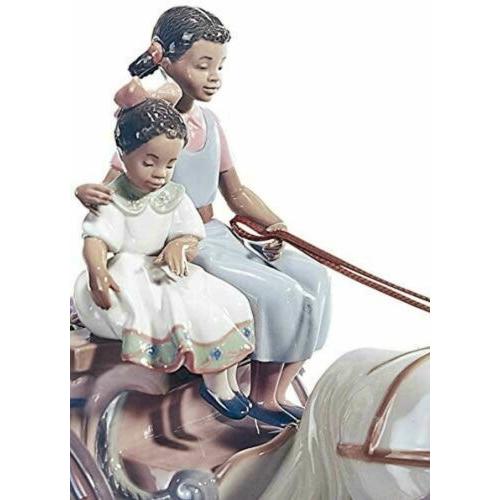 LLADRO リヤドロ Lladro Porcelain Figurine Flower Wagon