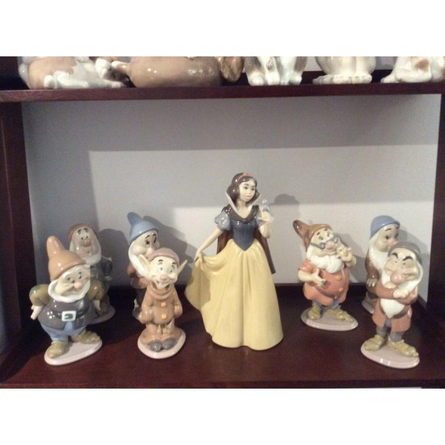 国産 リヤドロlladro Snow White And Seven Dwarfs Authentic Each Piece Bought In Disney World 全日本送料無料 Staffstory Com