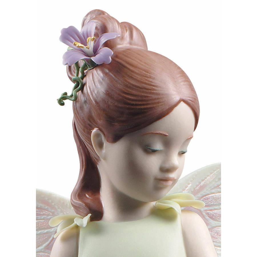 【 開梱 設置?無料 】 リヤドロ LLADRO CHILDHOOD FANTASY GIRL #9356 BRAND NIB FLOWER LADYBUG MATTE FAIRY F/SH