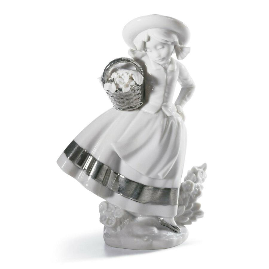 LLADRO（リヤドロ） #7036 SWEET SCENT RE-DECO BRAND NIB GIRL WITH
