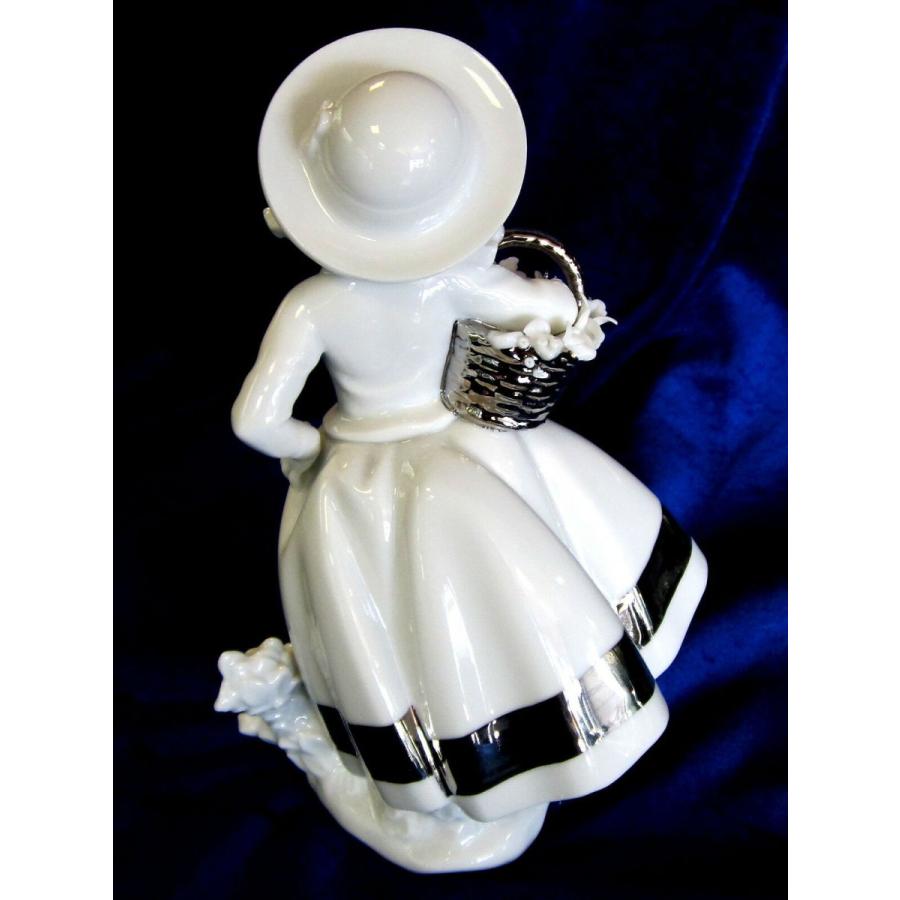 リヤドロ　　生け花 LLADRO（リヤドロ） #7036 SWEET SCENT RE-DECO BRAND NIB GIRL WITH