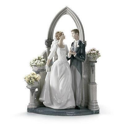 リヤドロ LLADRO A VOW OF LOVE #1869 BRAND NIB BRIDE & GROOM WEDDING LOVE RARE SAVE$$ F/SH｜kijisystem