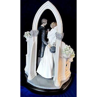 リヤドロ LLADRO A VOW OF LOVE #1869 BRAND NIB BRIDE & GROOM WEDDING LOVE RARE SAVE$$ F/SH｜kijisystem｜03