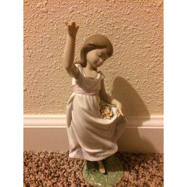 絶版 希少 LIADORO リヤドロ 海のそよ風 大型 フィギュリン 36cm 絶版