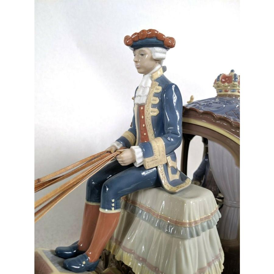 リヤドロ Lladro 01001485 1485 18th Century Coach Carroza Siglo 