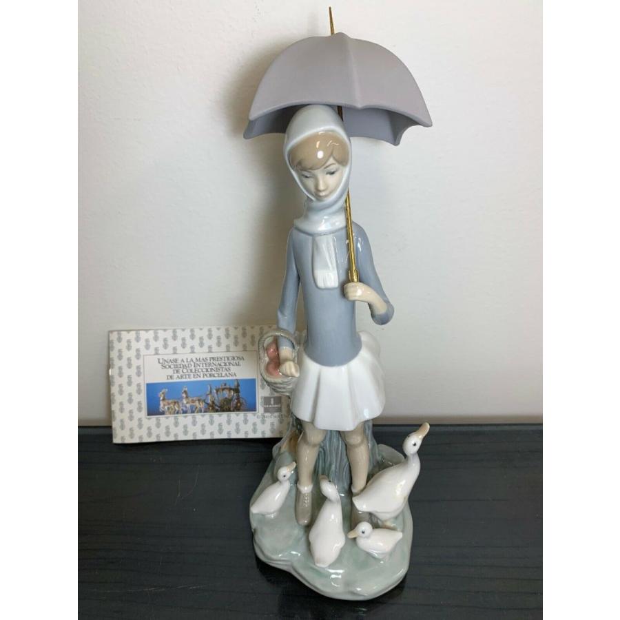 LLADRO リヤドロ Vintage Lladro Figurine Porcelain Girl With